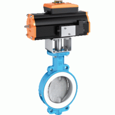 EBRO PTFE-Lined Water Type Butterfly Valve